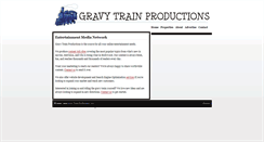 Desktop Screenshot of gravytrainproductions.com